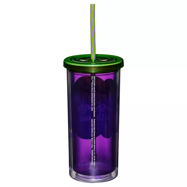 Beetlejuice Strange and Unusual Cup With Lid - 20 oz.