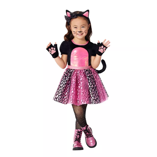 Toddler Cutie Cat Dress Costume