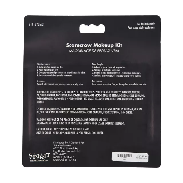 Scarecrow Makeup Kit