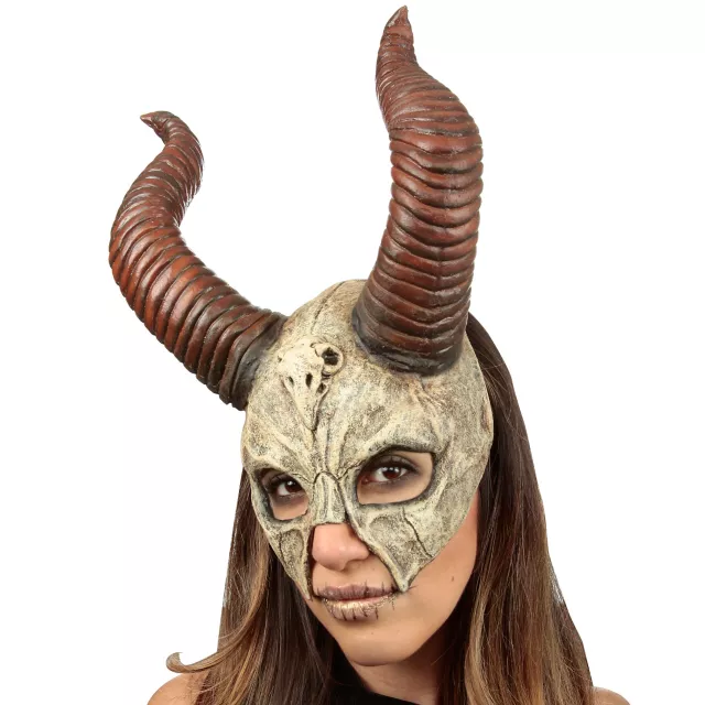 Voodoo Horn Half Mask