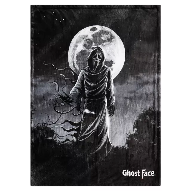 Ghost Face Reversible Fleece Blanket