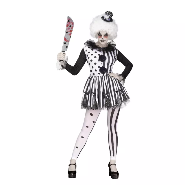 Adult Twisted Trickster Clown Costume
