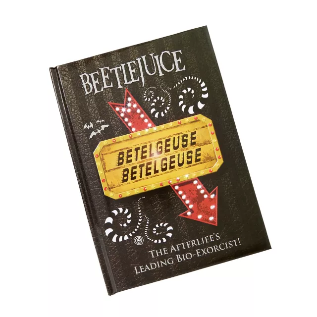 Light-Up Beetlejuice Journal