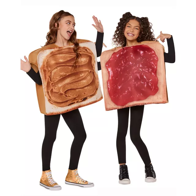 Kids Peanut Butter and Jelly Group Costume Set - 2 Pack