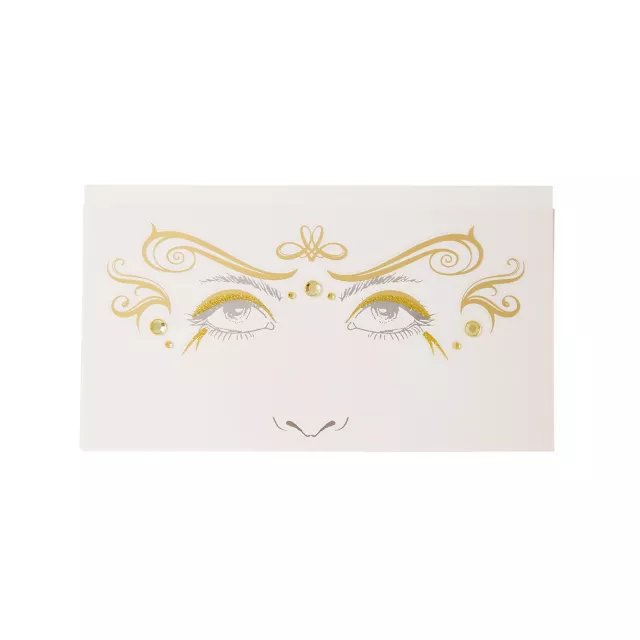 Gold Roman Face Decals