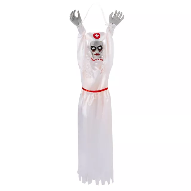 55 Inch Hanging Screaming Nurse Decoration