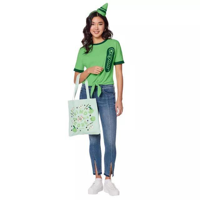 Adult Kind to the Core Green Crayon Costume Kit - Crayola