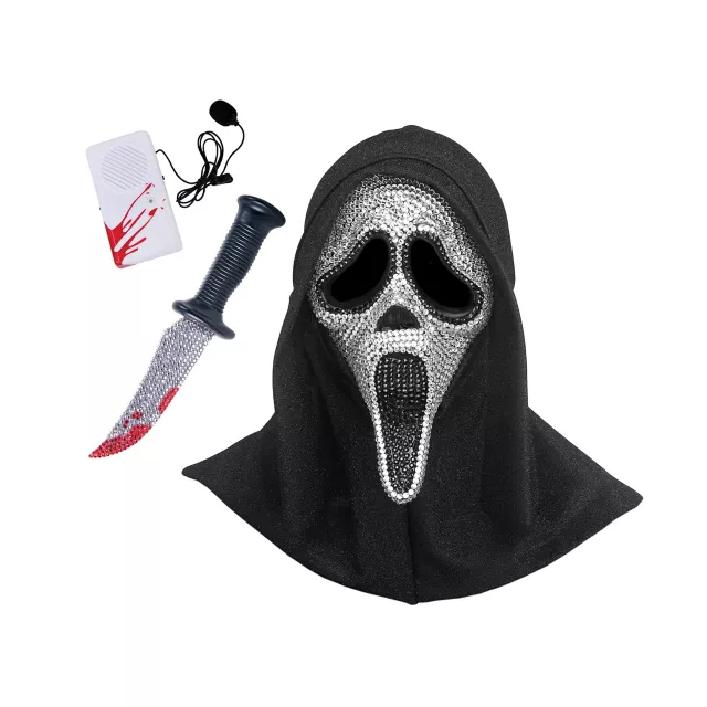Ghost Face Bling Costume Kit
