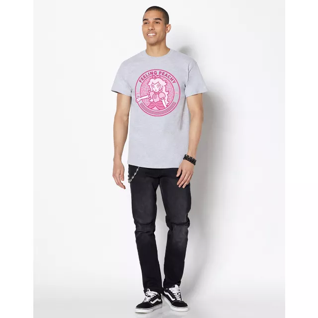 Feeling Peachy T Shirt - Nintendo