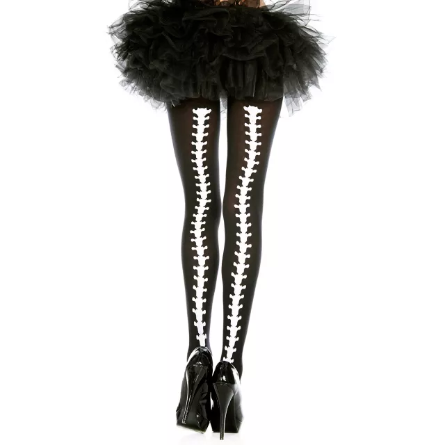 Skeleton Vertebrae Tights