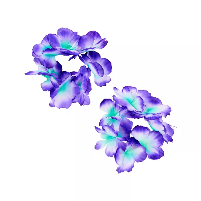 Luau Flower Wristlets