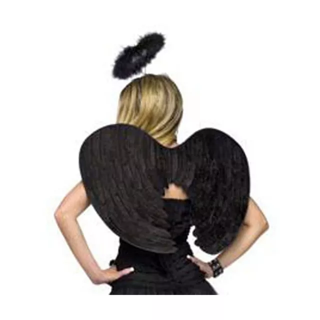 Black Velvet Angel Wings