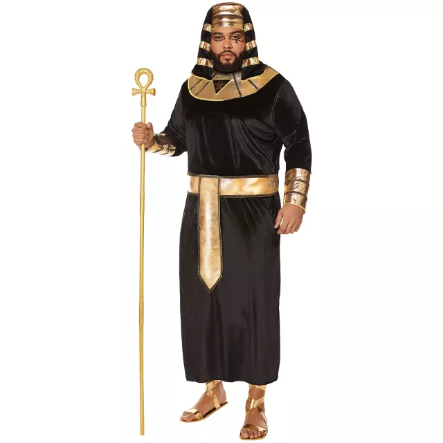 Adult Black and Gold Pharaoh Costume