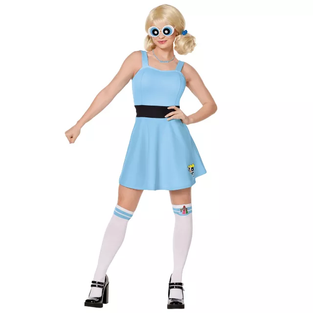 Adult Bubbles Costume - The Powerpuff Girls