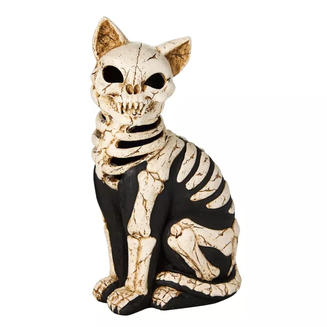 Mystical Arts Light-Up Skeleton Cat