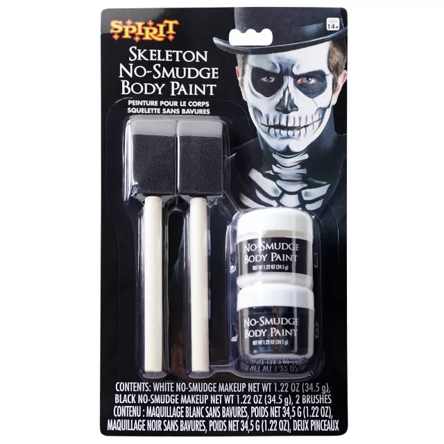 Skeleton Body Paint Makeup Kit