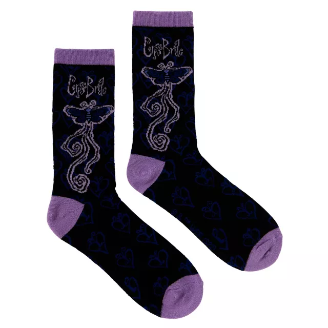 Corpse Bride Crew Socks - 2 Pack