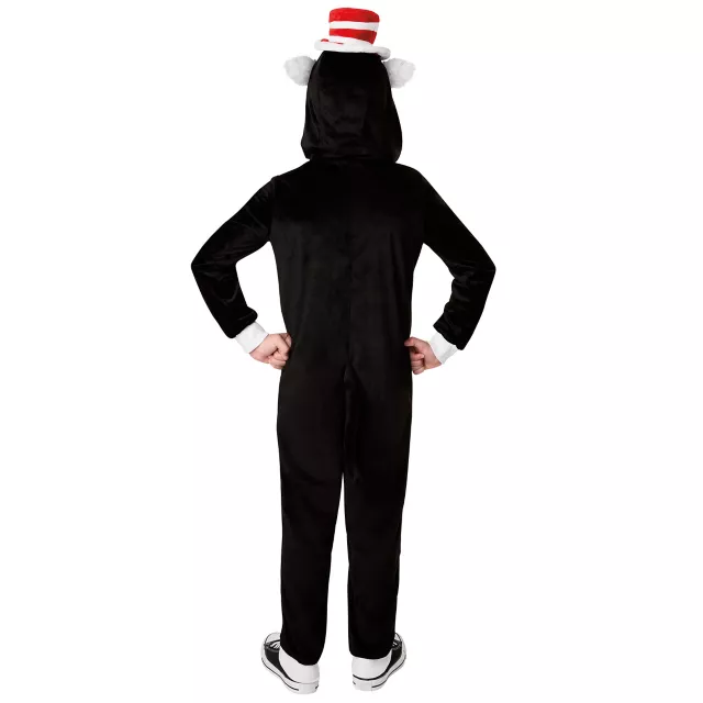 Kids Cat in the Hat Jumpsuit Costume - C Dr. Seuss