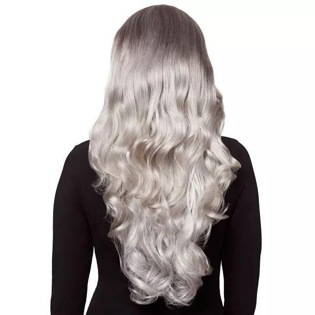 Gray Curly Wig