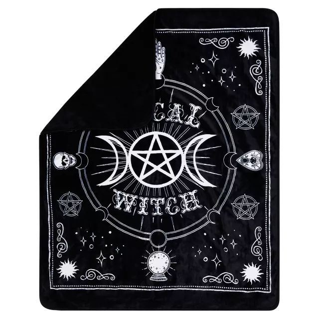Mystical Arts Witch Fleece Blanket