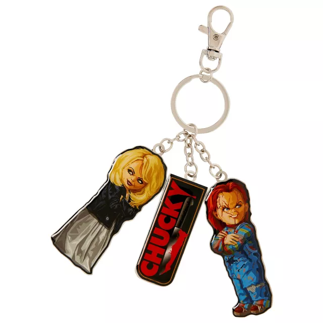 Chucky and Tiffany Keychain - Bride of Chucky