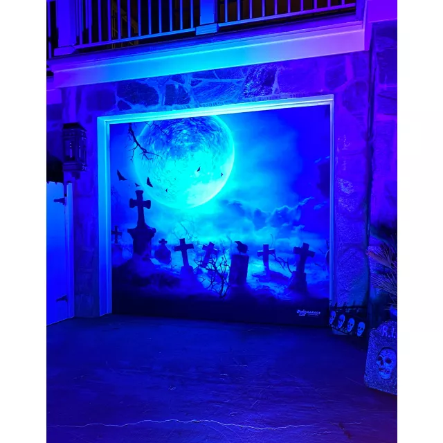 Reaper Graveyard Garage Single Door Cover