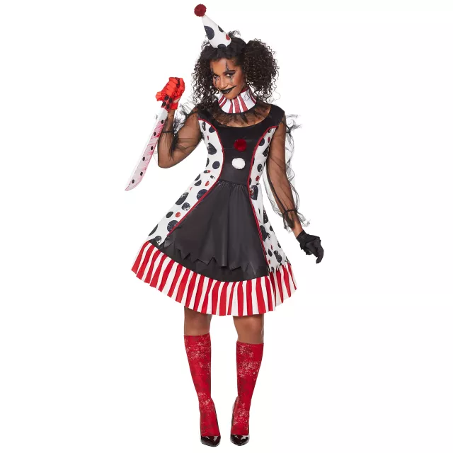 Adult Twisted Clown Costume