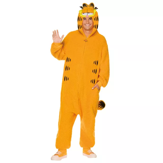 Adult Garfield Jumpsuit Costume