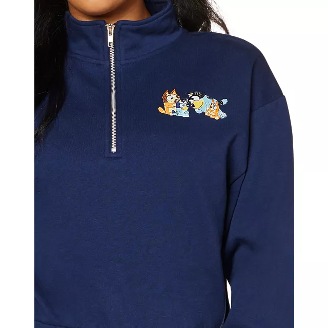 Bluey Quarter Zip