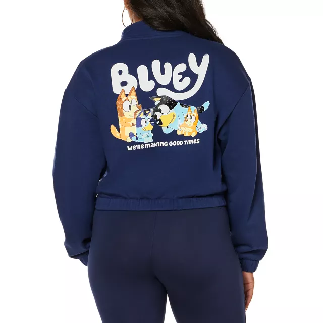 Bluey Quarter Zip