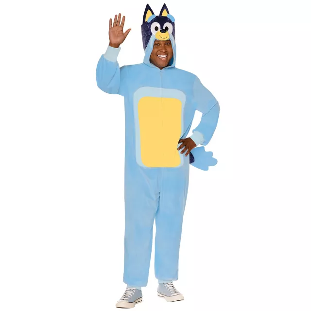 Adult Bandit Heeler One Piece Costume - Bluey