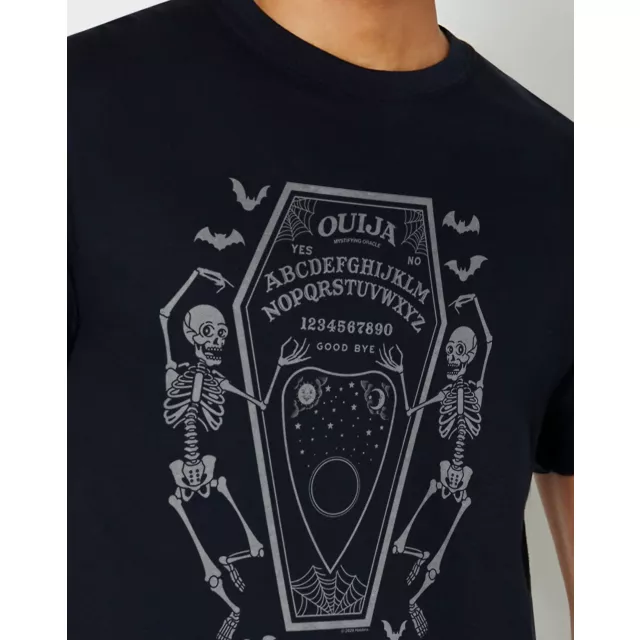 Spooky Coffin Ouija T Shirt - Ouija