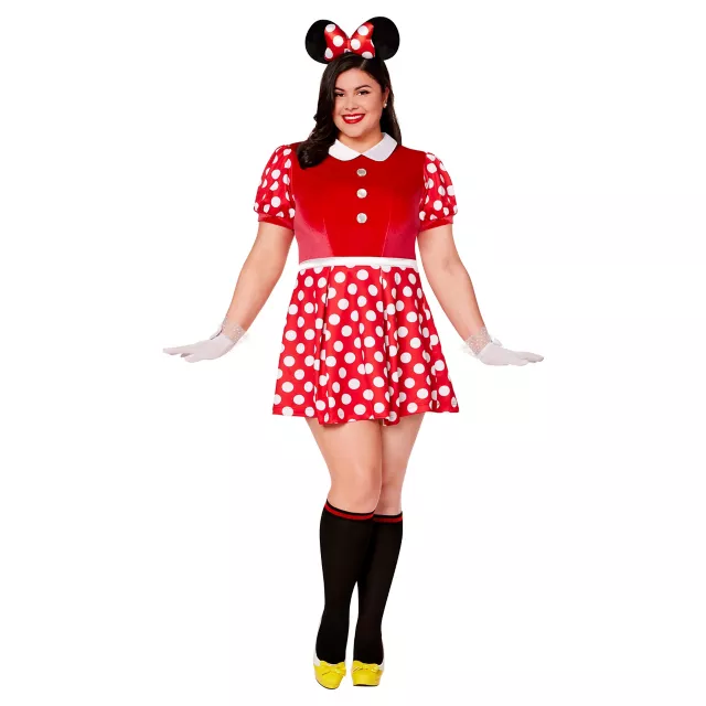 Adult Minnie Mouse Plus Size Costume - Mickey and Friends