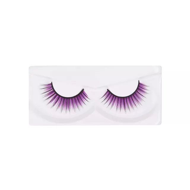 Purple Eyelashes