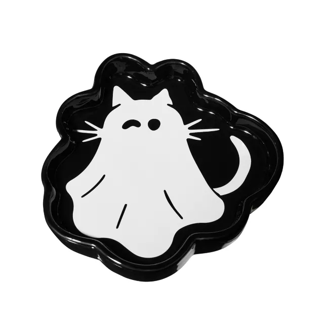 Ghost Kitty Trinket Dish