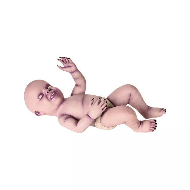 Slay Time Zombie Babies ® Static Prop