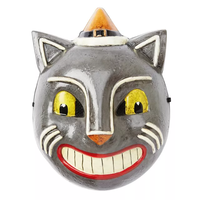Vintage Cat Half Mask