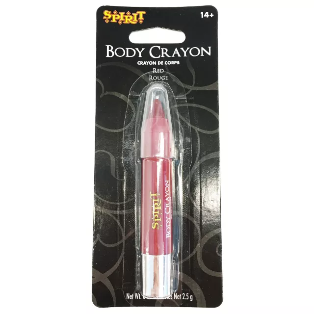 Red Body Crayon