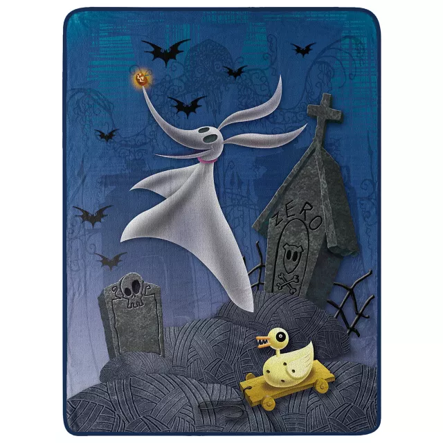 Haunting Zero Fleece Blanket - The Nightmare Before Christmas
