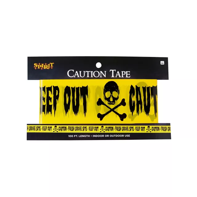 Gravesite Caution Tape