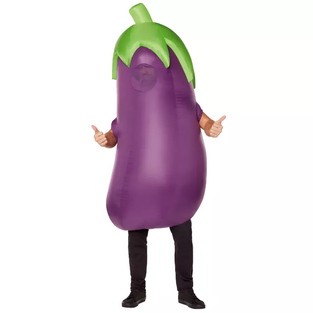 Adult Eggplant Inflatable Costume