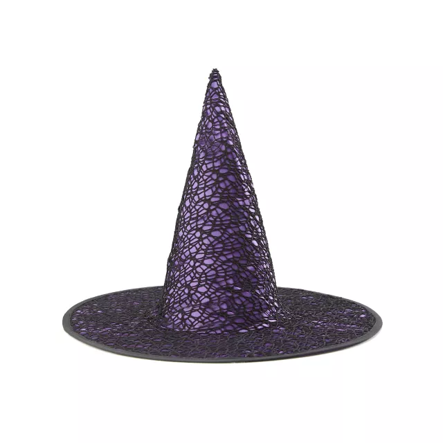 Purple Gothic Witch Hat