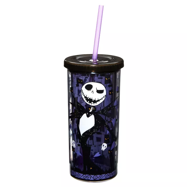 Jack Skellington Cup with Straw 20 oz. - The Nightmare Before Christmas