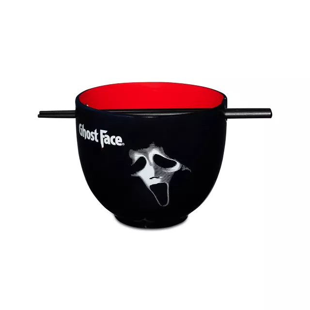 Ghost Face Bowl with Chopsticks - 20 oz.