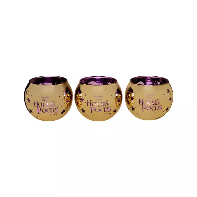 Hocus Pocus Tea Light Candle Holder Set 3 Pack - Disney