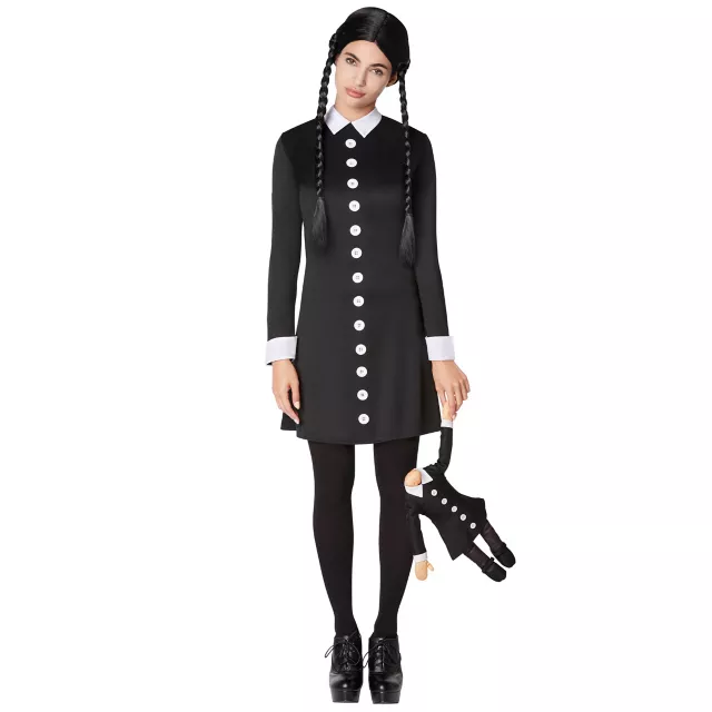 Adult Wednesday Addams Costume - The Addams Family