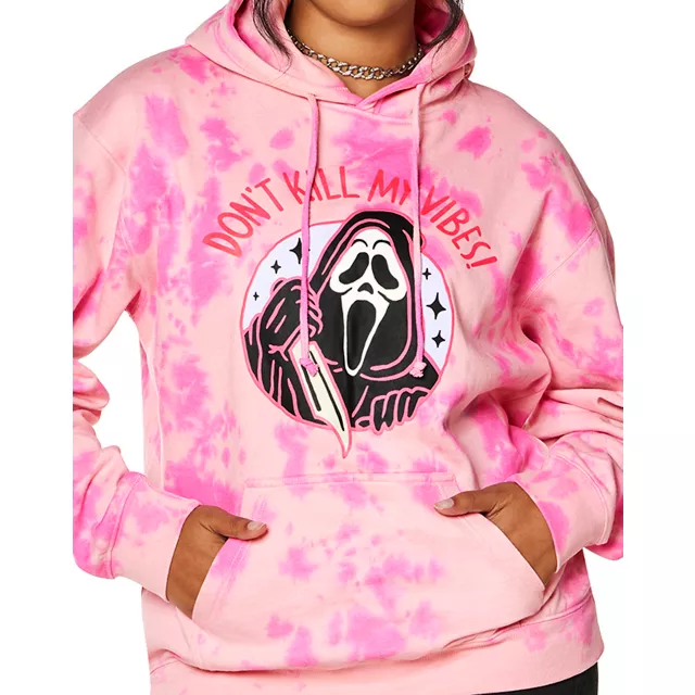 Tie-Dye Ghost Face Hoodie