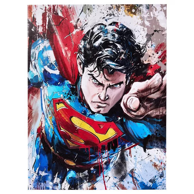 Superman Contemporary Art Canvas