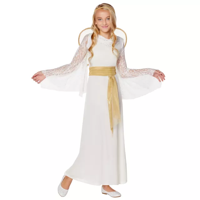 Kids Lace Angel Costume