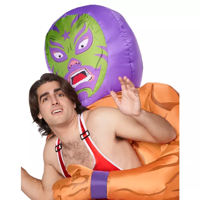 Adult Wrestler Inflatable Costume